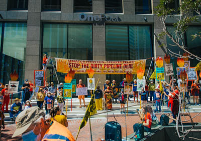 Ally Action: No Dirty Deal @ Sen. Feinstein's Office:September 1st, 2022